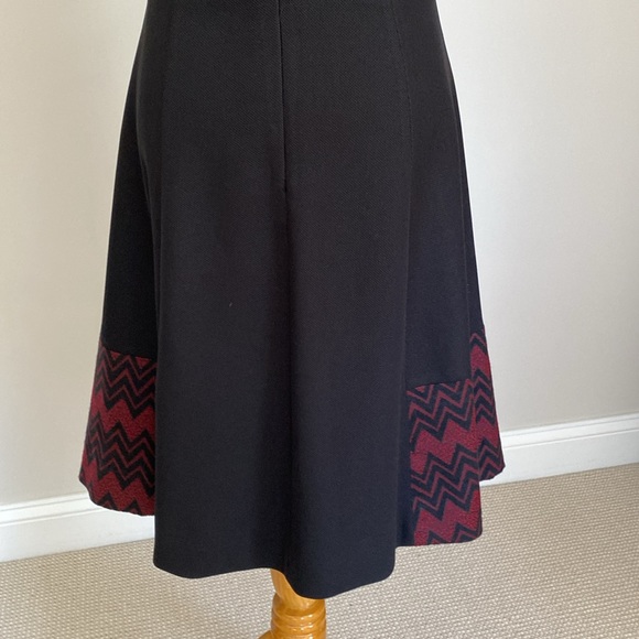 STUNNING Julien Paris Patchwork A-Line Dress Size 2 - Picture 9 of 11